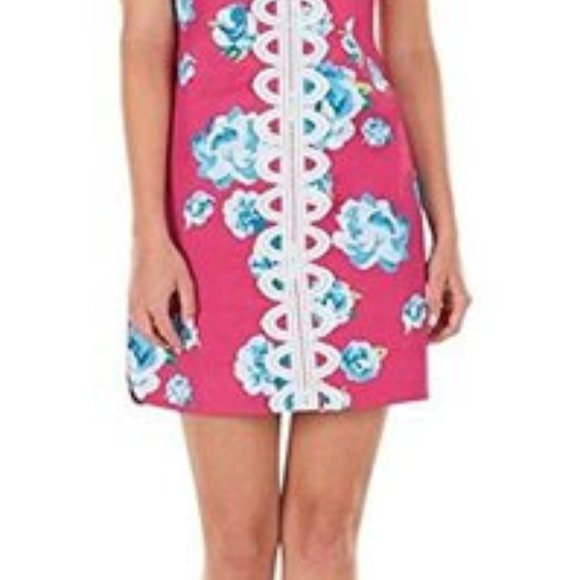 Mud Pie Mia Pink Sleeveless Dress - Medium (This item runs small) - Picture 2 of 2